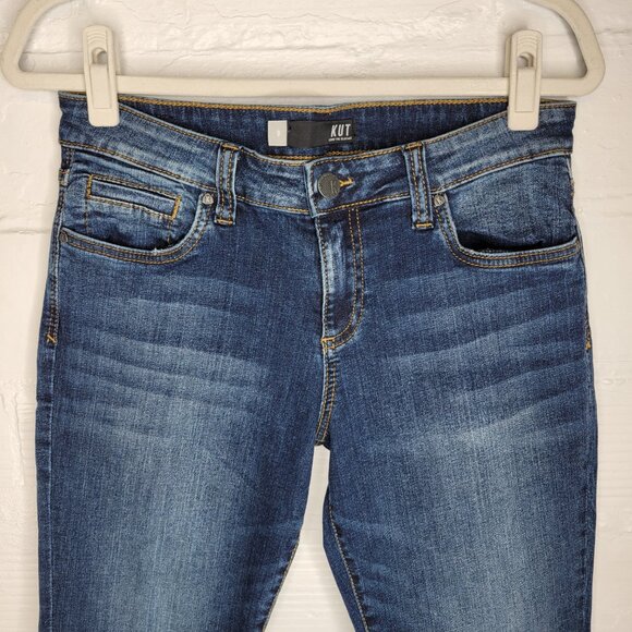 Kut From The Kloth Women's Size 8 Jeans Toothpick Skinny - Picture 3 of 7